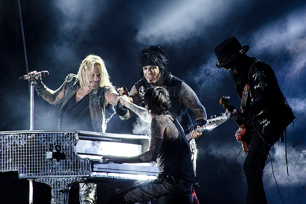 Mötley Crüe live in concert